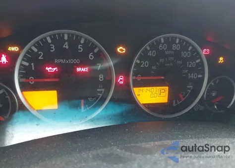 2012 Nissan Pathfinder Sv z USA, uszkodzony, nr VIN 5N1AR1NB1CC636659